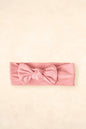 Bamboo Stretch Bow Headband Bows + Beanies Kiin ® Peony 
