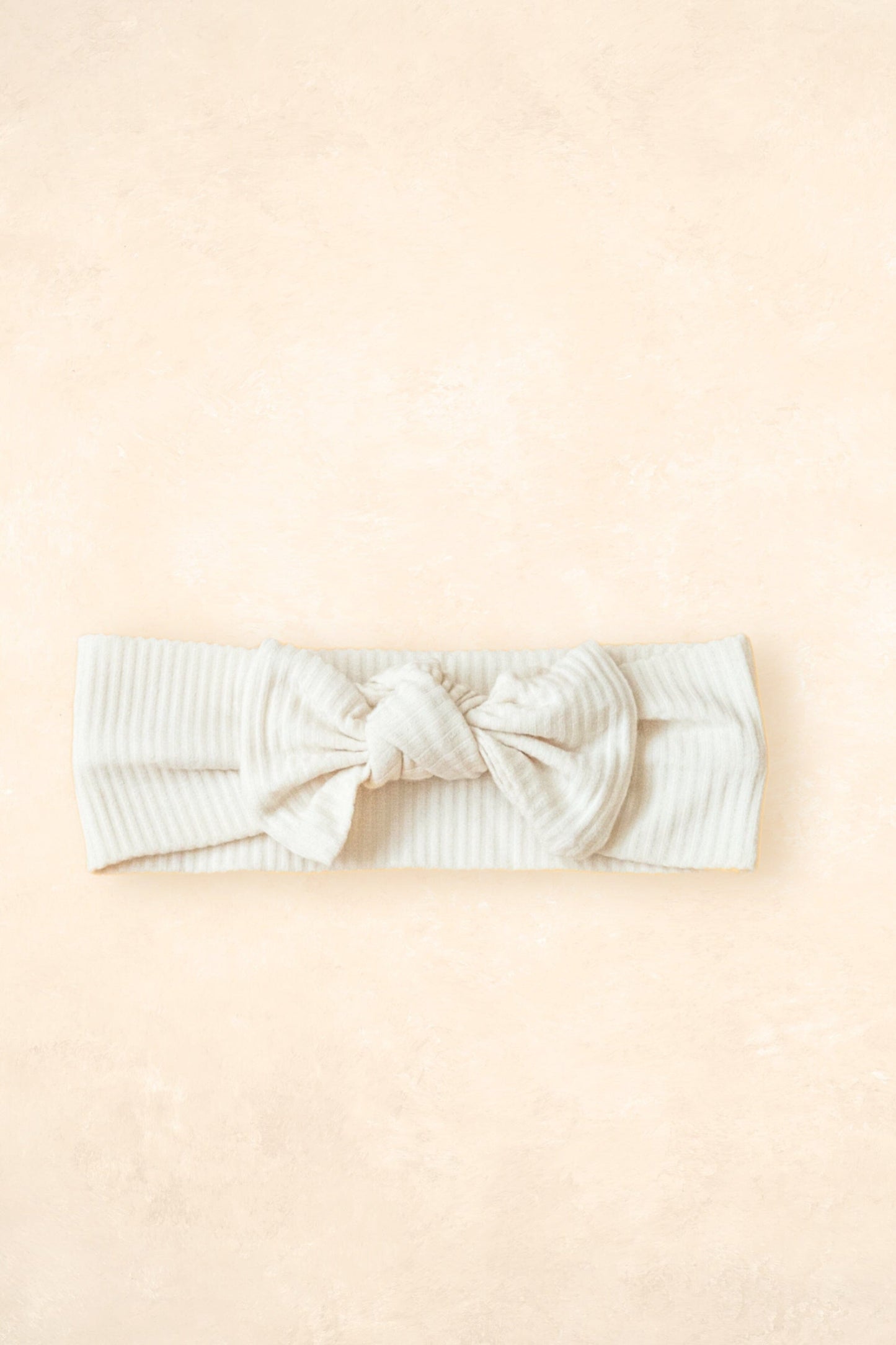 Bamboo Stretch Bow Headband - OUTLET Bows + Beanies Kiin ® Ivory 