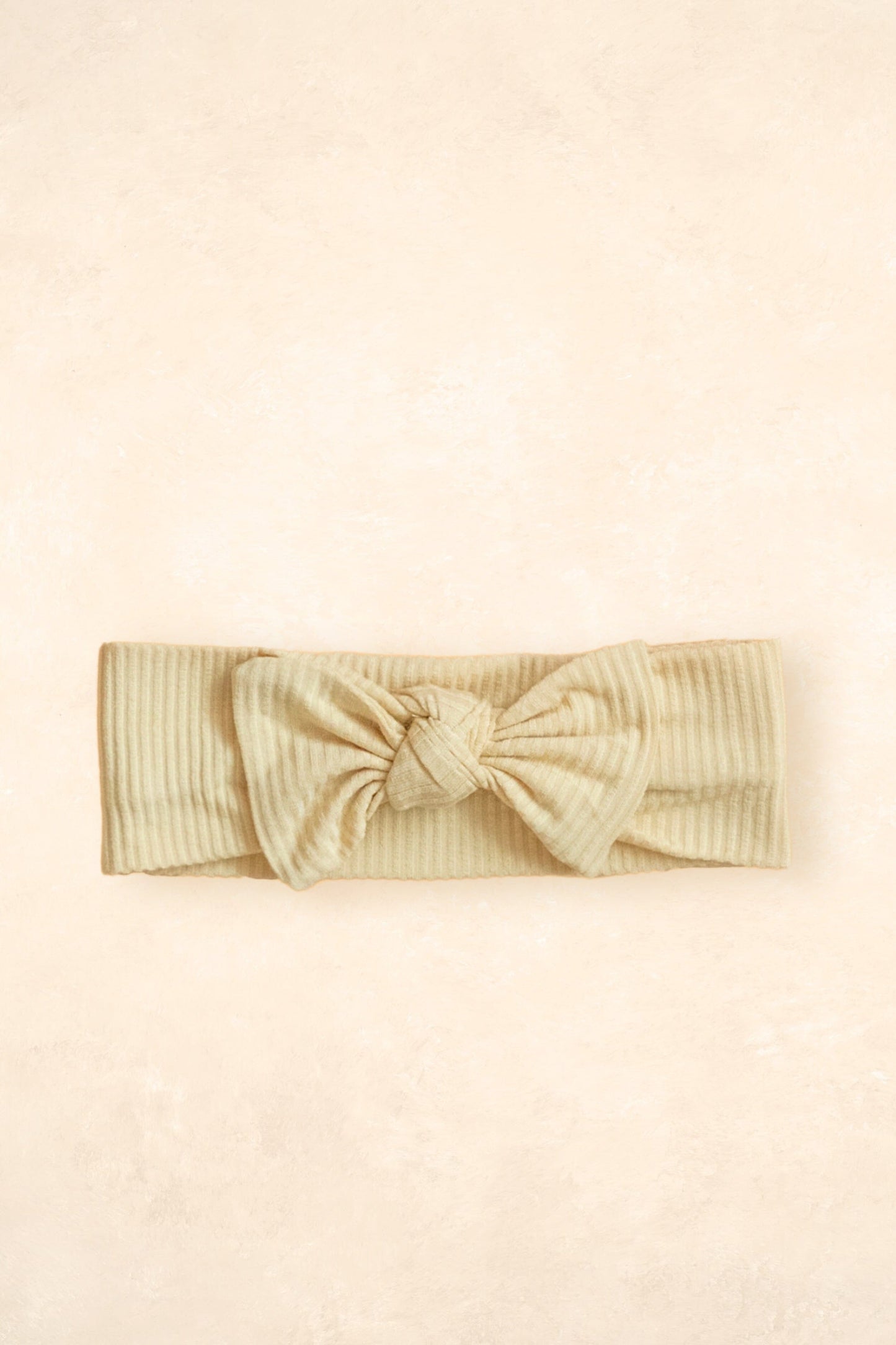 Bamboo Stretch Bow Headband - OUTLET Bows + Beanies Kiin ® Oat (outlet) 