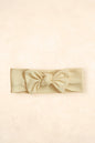 Bamboo Stretch Bow Headband - OUTLET Bows + Beanies Kiin ® Oat (outlet) 