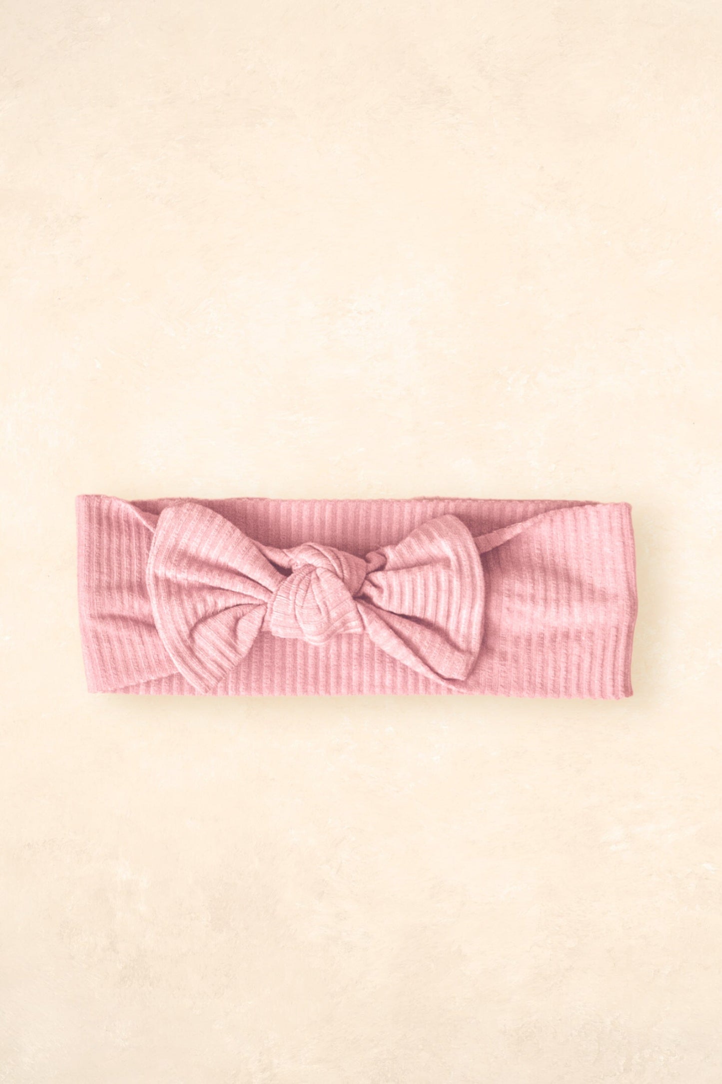 Bamboo Stretch Bow Headband - OUTLET Bows + Beanies Kiin ® Rose 