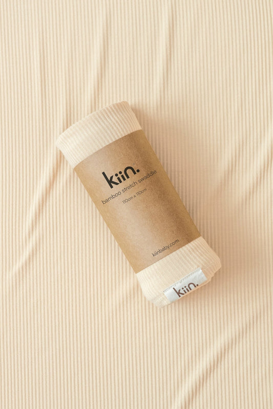 Bamboo Stretch Swaddle Swaddles Kiin ® Oat 