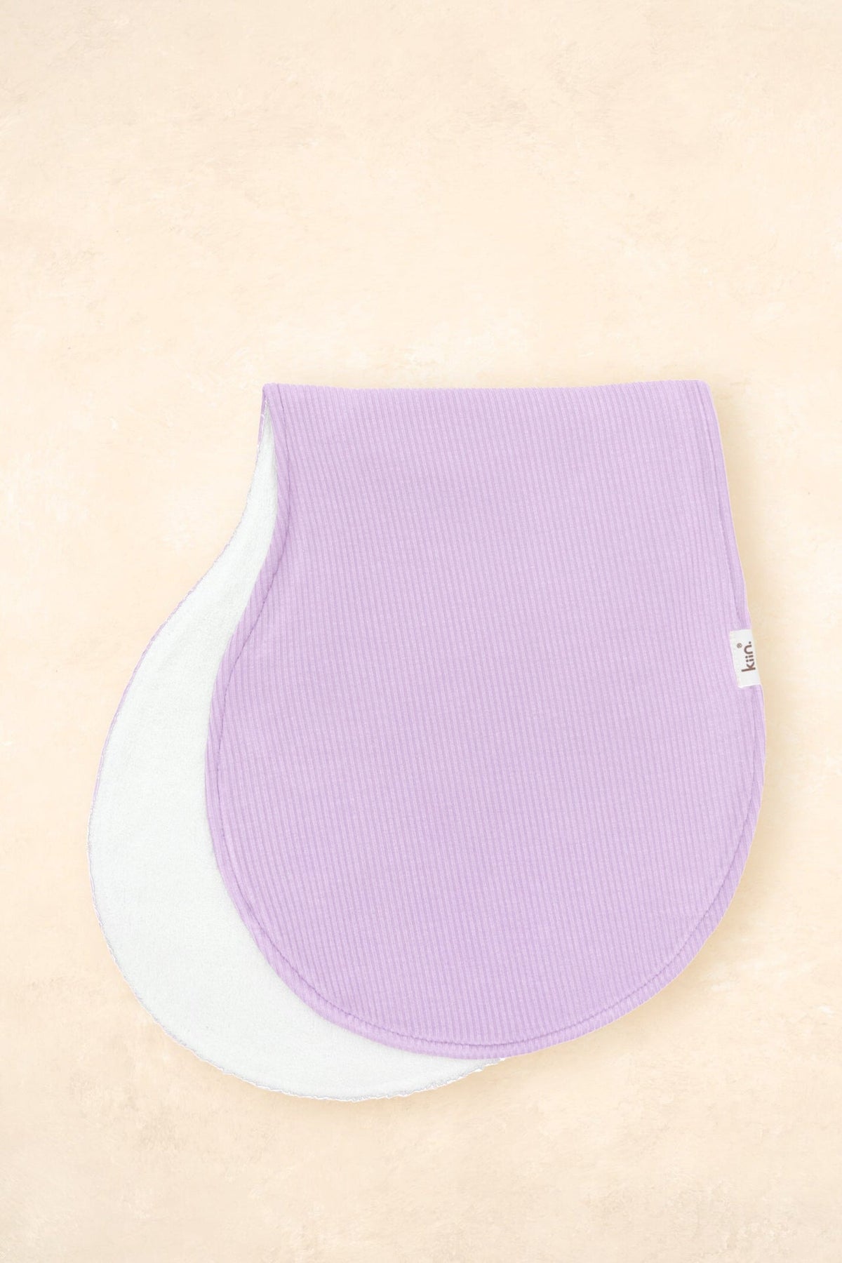 Burp Cloth Breastfeeding Kiin ® Lilac (Rib) 