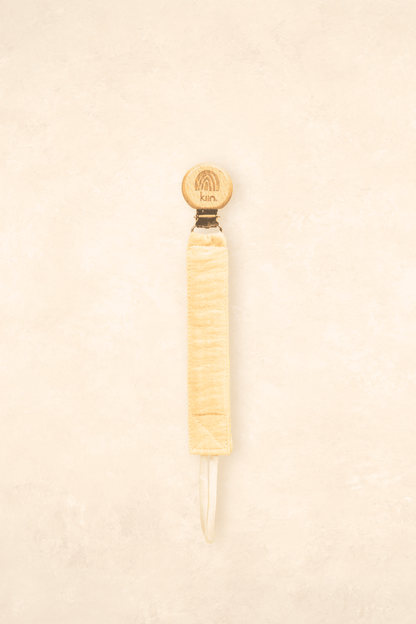 Cotton Dummy Clip Dummies + Teethers Kiin ® Buttercup 