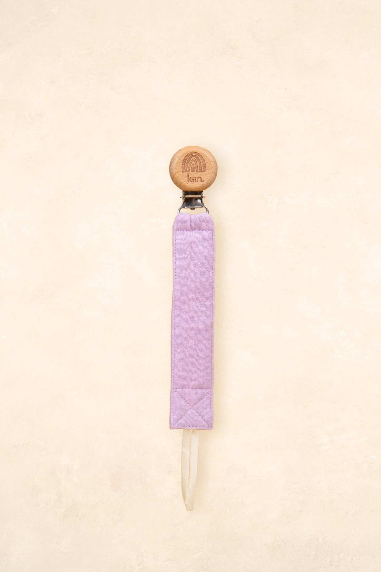 Cotton Dummy Clip Dummies + Teethers Kiin ® Lilac 