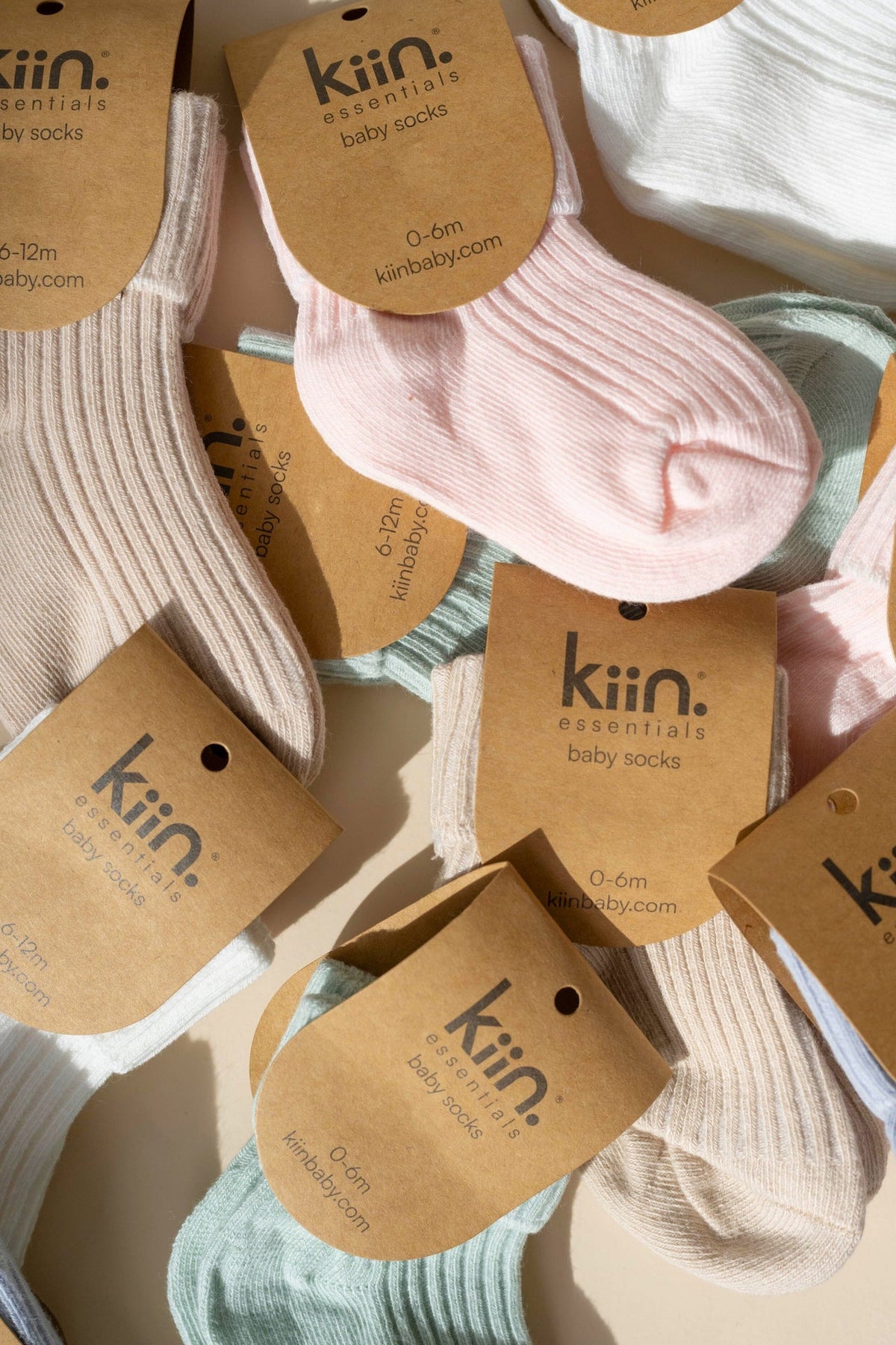 Cotton Ribbed Baby Socks Clothing Kiin ® 