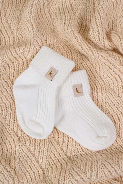 Cotton Ribbed Baby Socks Clothing Kiin ® 