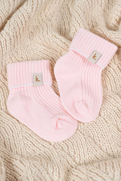 Cotton Ribbed Baby Socks Clothing Kiin ® 