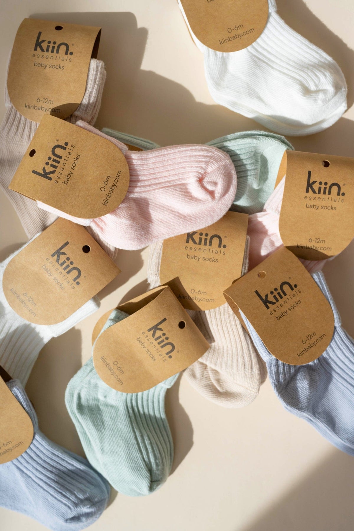 Cotton Ribbed Baby Socks Clothing Kiin ® 