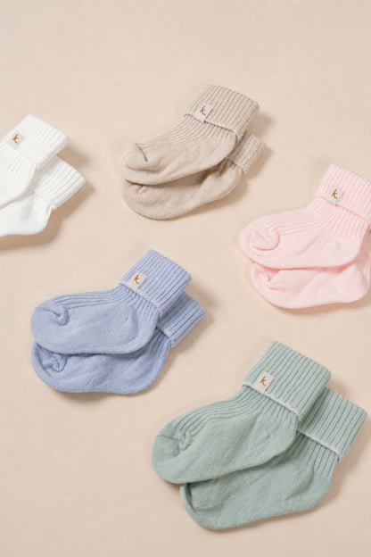 Cotton Ribbed Baby Socks Clothing Kiin ® 