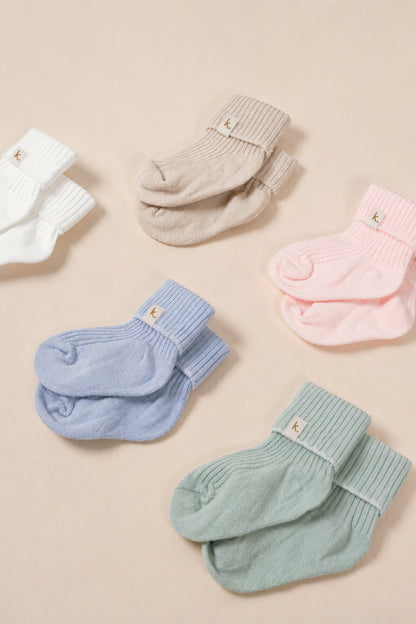 Cotton Ribbed Baby Socks Clothing Kiin ® 