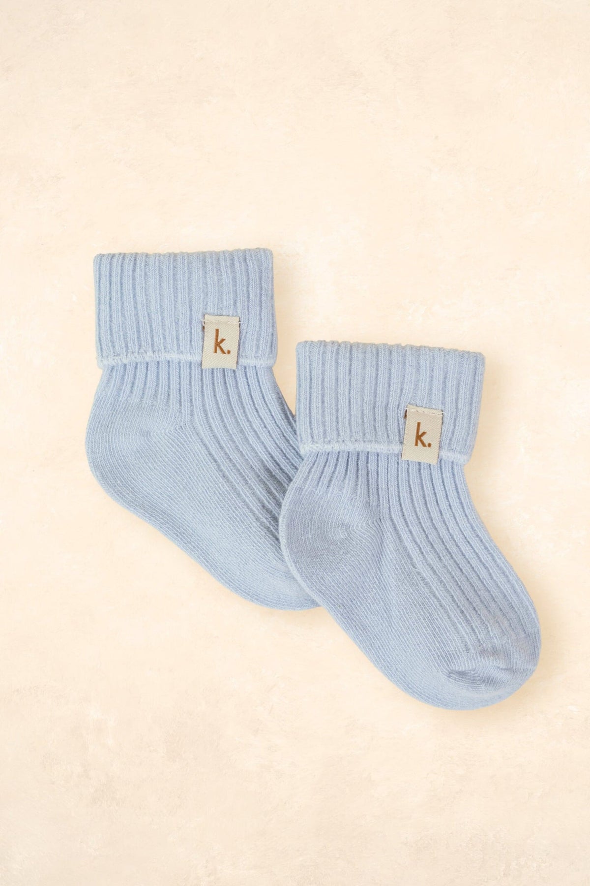 Cotton Ribbed Baby Socks Clothing Kiin ® Blue 0 - 6 Months 