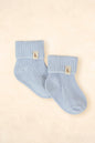 Cotton Ribbed Baby Socks Clothing Kiin ® Blue 0 - 6 Months 
