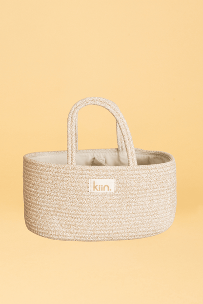 Cotton Rope Nappy Caddy Organiser Nappy Caddy Kiin ® 