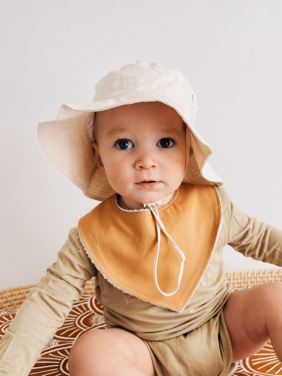 Cotton Sun Hat Baby & Toddler Hats Kiin Baby 