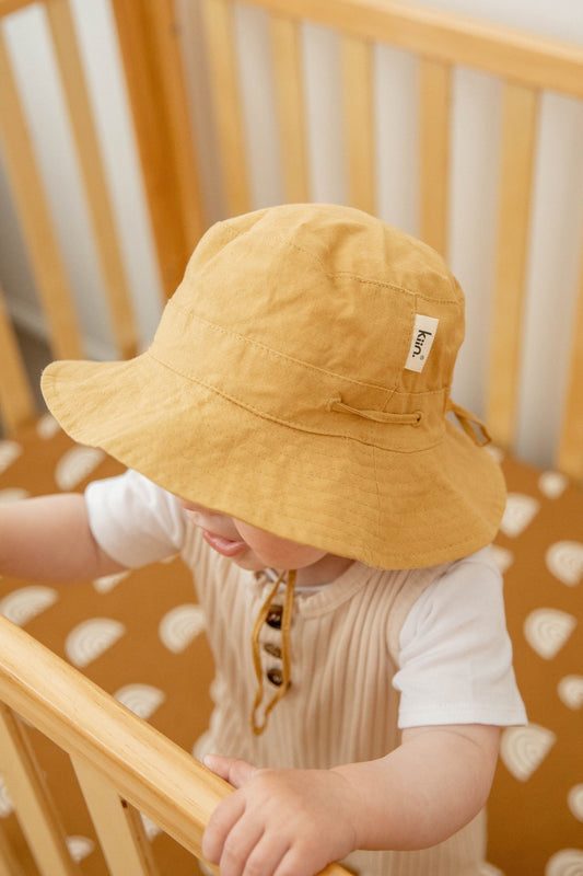 Cotton Sun Hat Baby & Toddler Hats Kiin Baby 