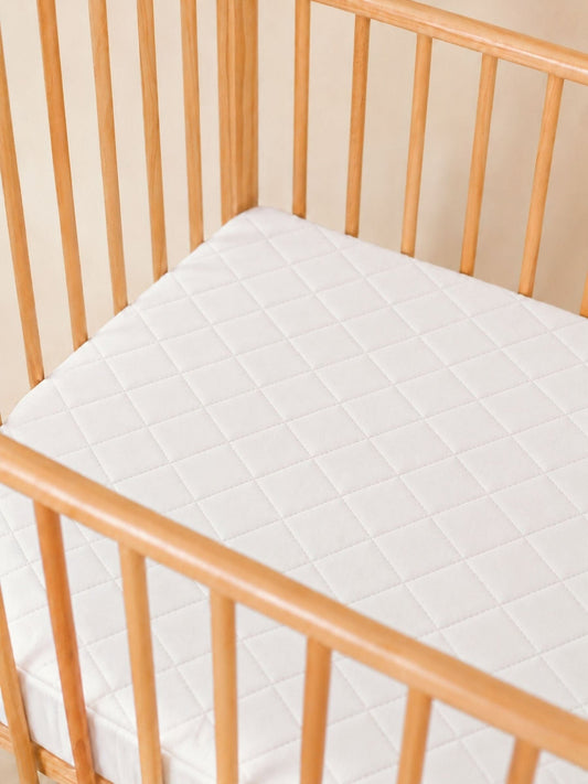 Fitted Mattress Protector Organic - Cot Mattress Protectors Kiin ® 