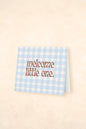 Greeting Card Gifts Kiin ® Welcome Little One (Blue Gingham) 