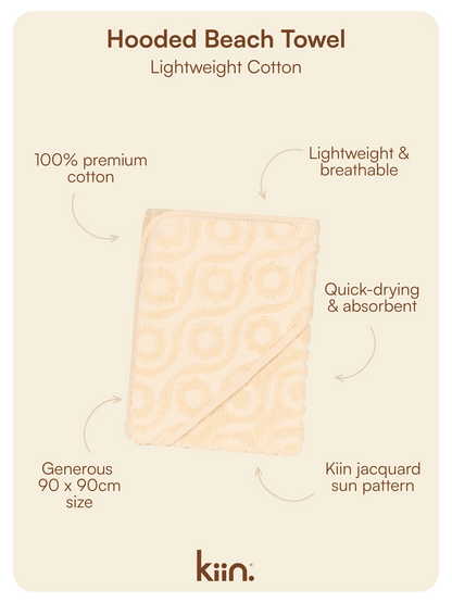Hooded Beach Towel - Oat Kiin ® 