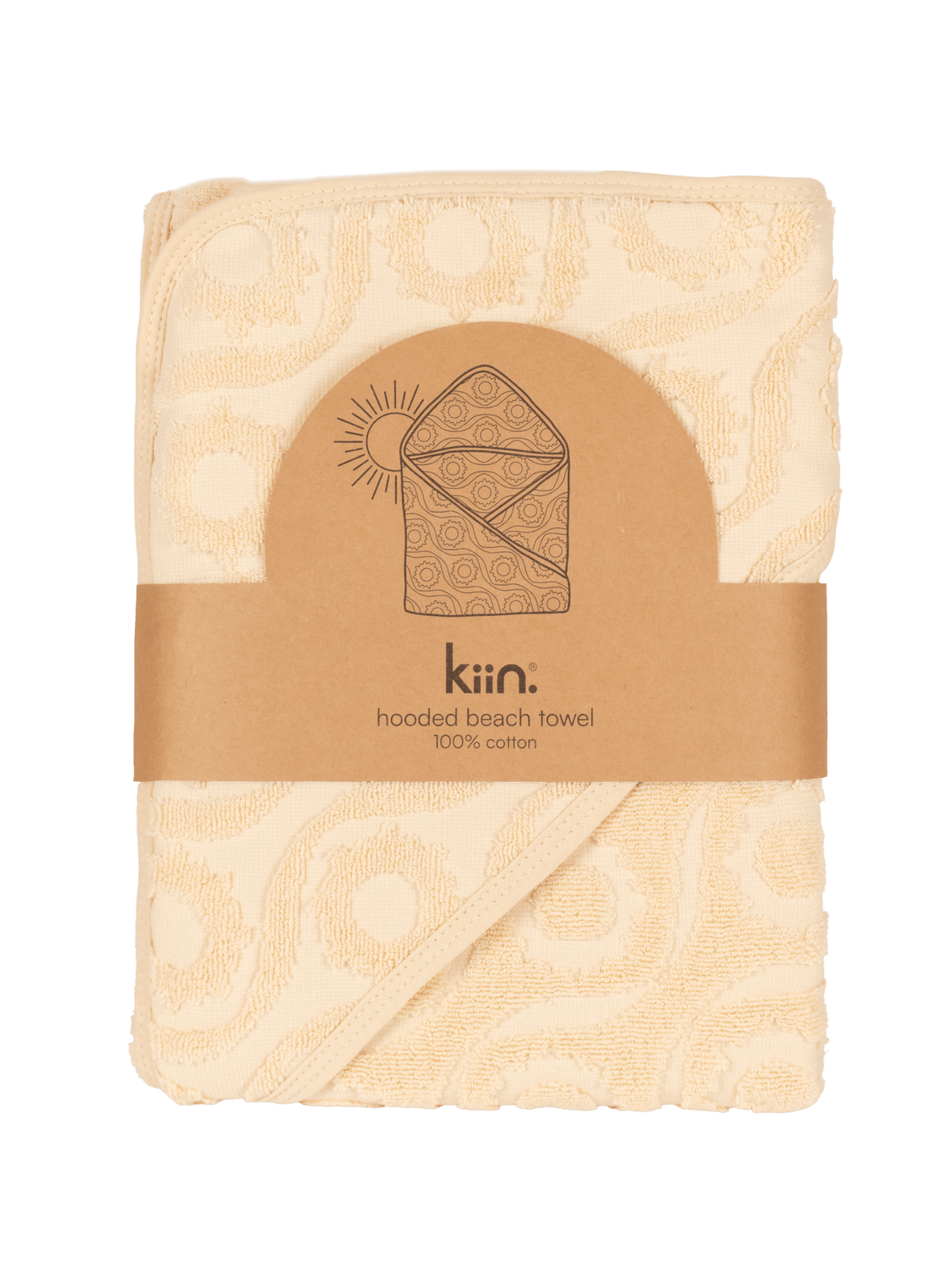 Hooded Beach Towel - Oat Kiin ® 