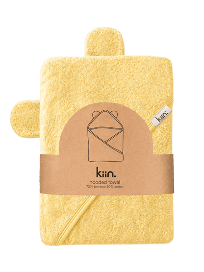 Hooded Towel - Buttercup Towels + Wash Cloths Kiin ® 