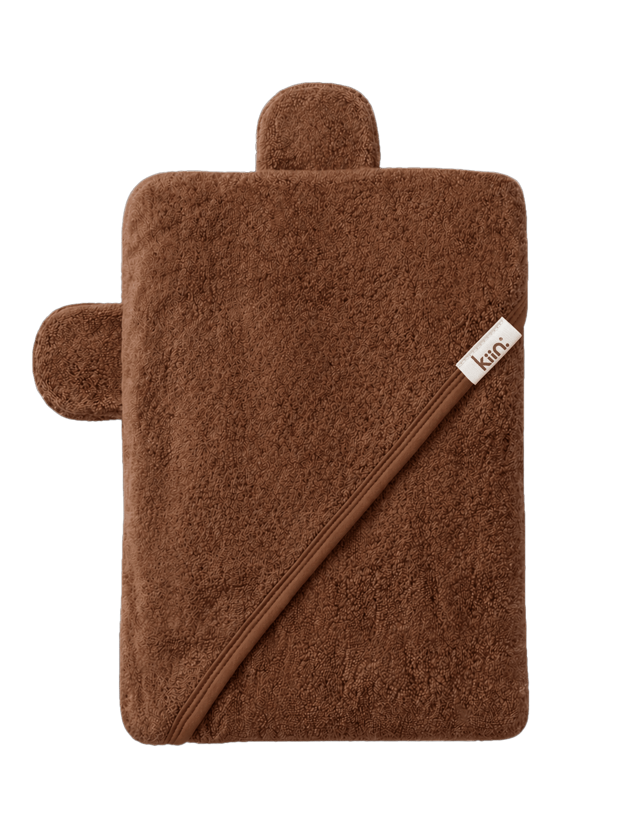 Hooded Towel - Chocolate Towels + Wash Cloths Kiin ® 