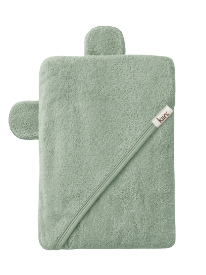 Hooded Towel - Sage Towels + Wash Cloths Kiin ® 