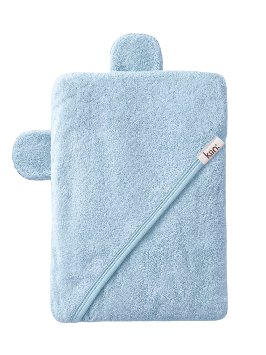 Hooded Towel - Sky Towels + Wash Cloths Kiin ® 