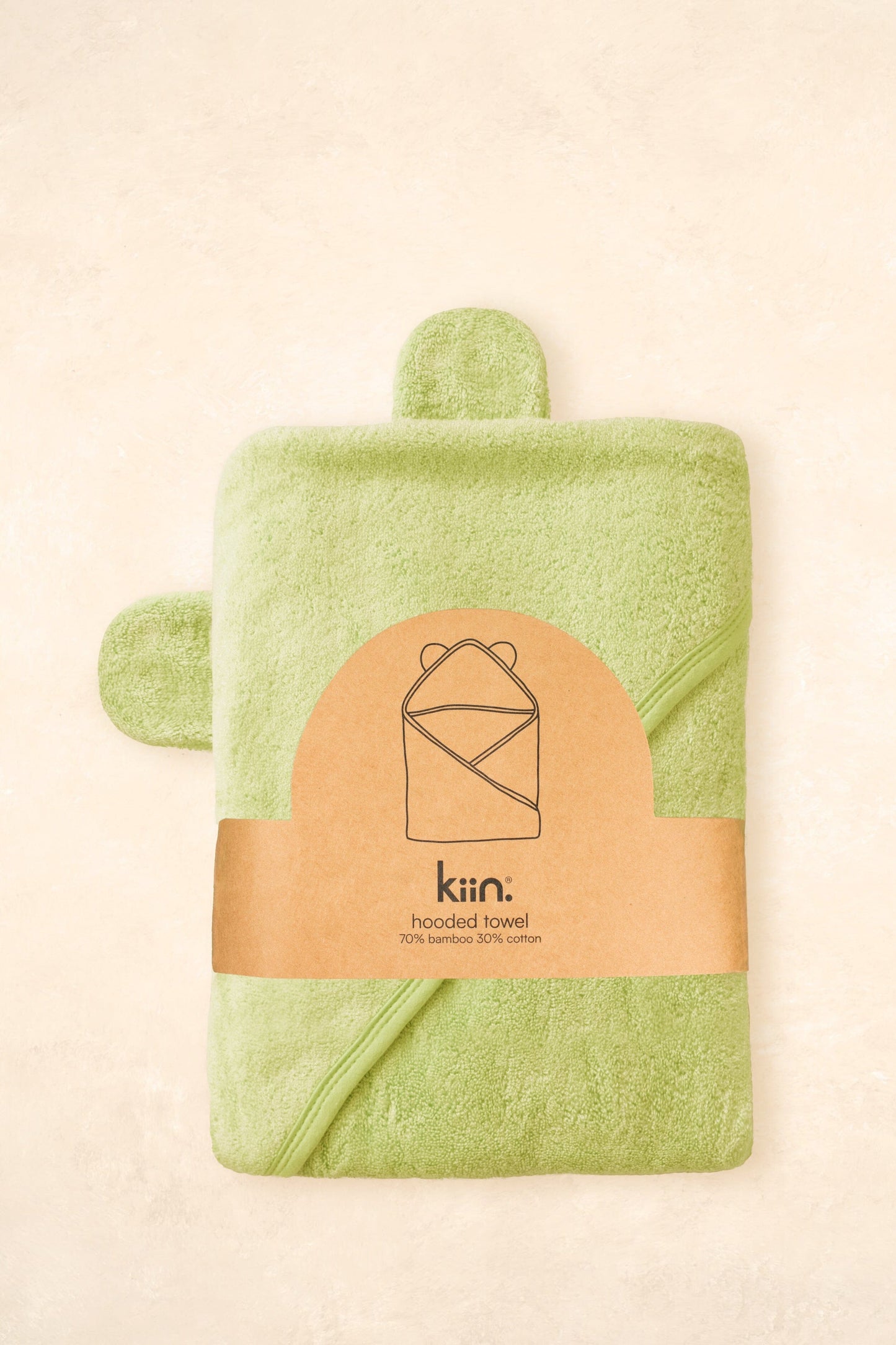 Hooded Towel Towels + Wash Cloths Kiin ® Apple 