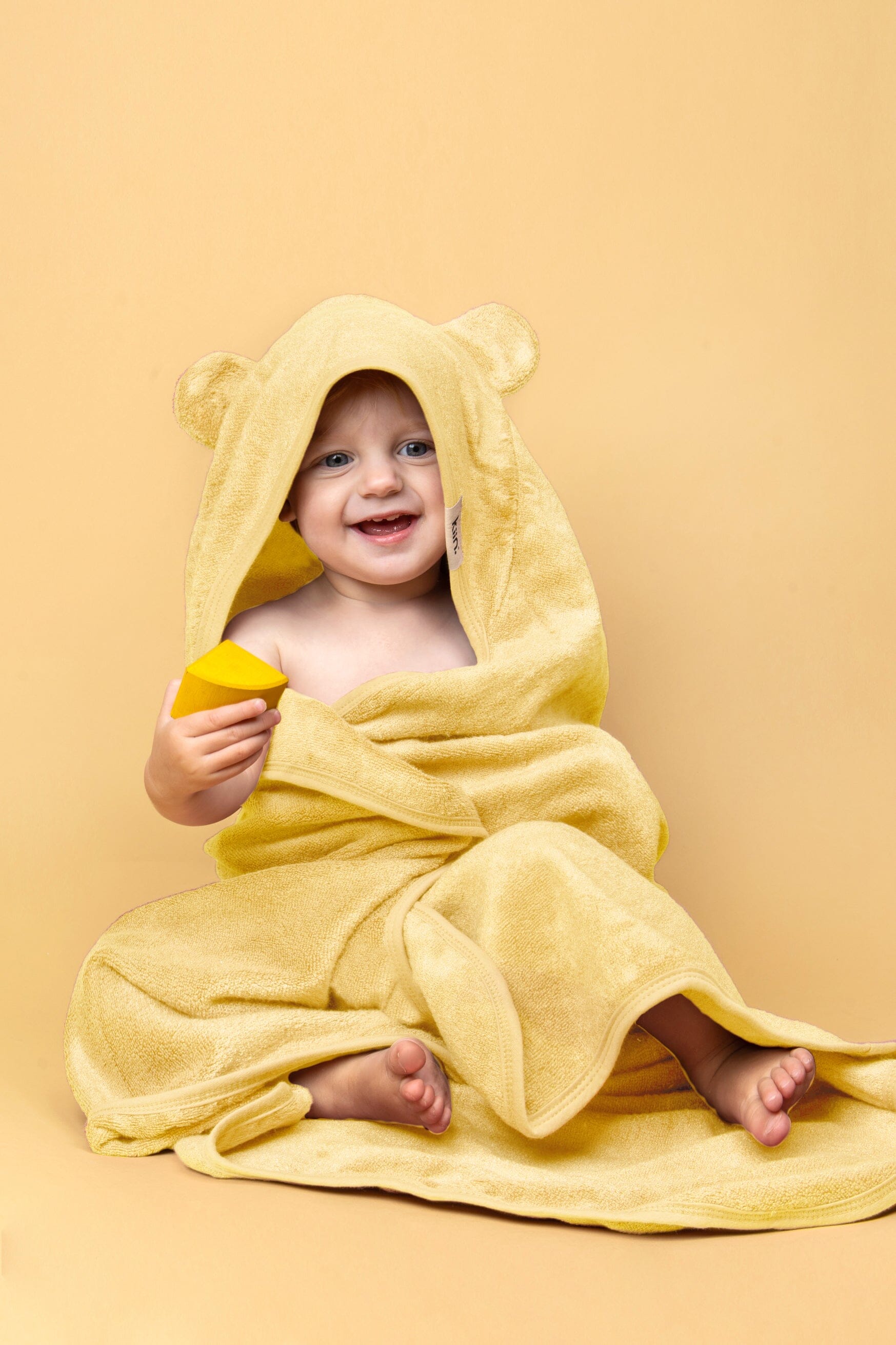 Hooded Towel Towels + Wash Cloths Kiin ® Buttercup 