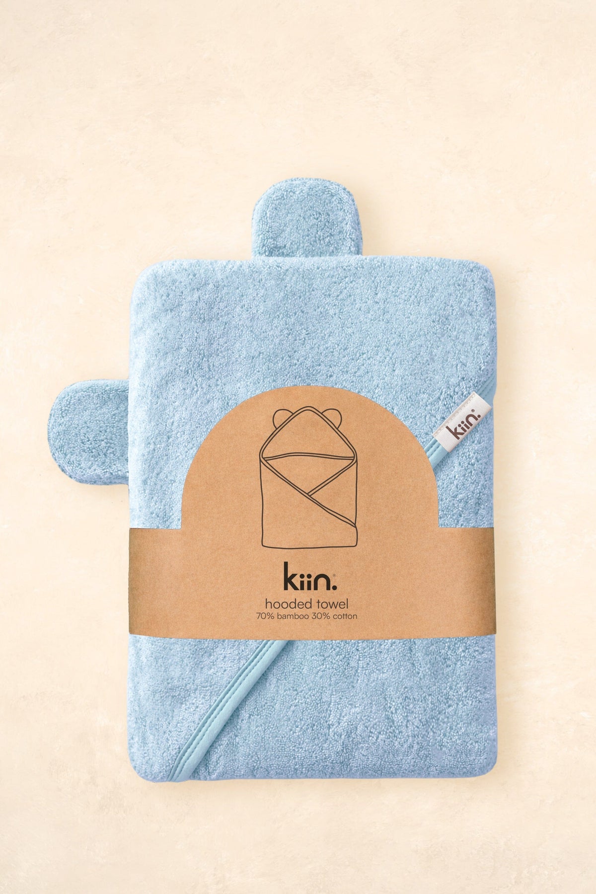 Hooded Towel Towels + Wash Cloths Kiin ® Sky 