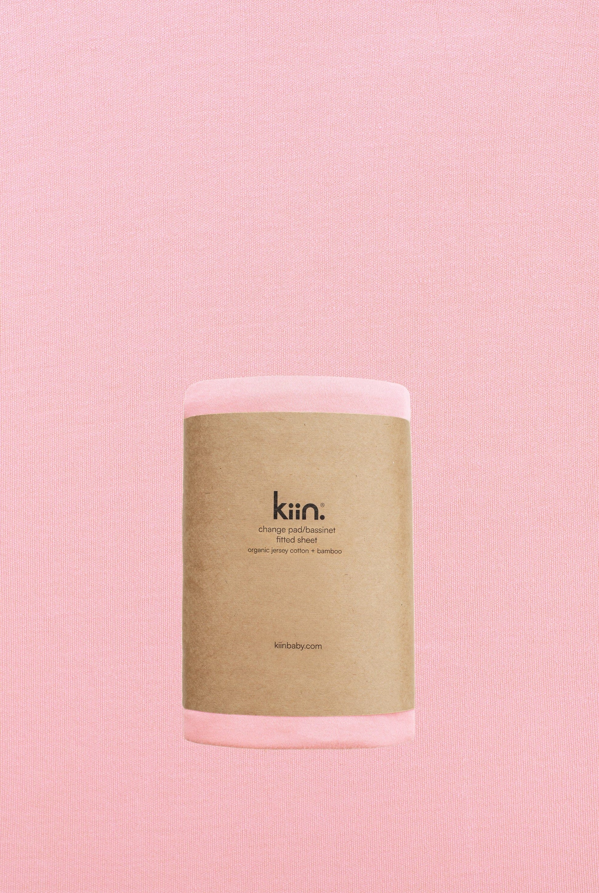 Organic Change Pad/Bassinet Sheet Sheets Kiin ® Peony 