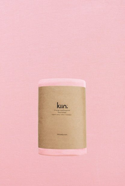 Organic Change Pad/Bassinet Sheet Sheets Kiin ® Peony 