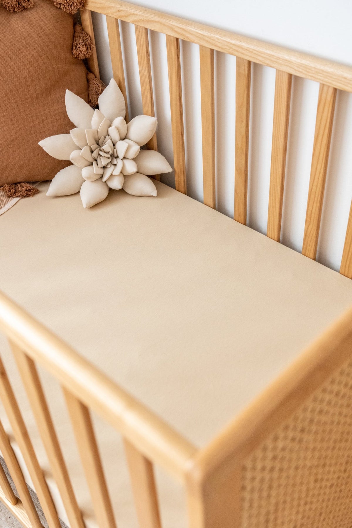 Organic Cot Sheets - Solids Sheets Kiin Baby Oat 
