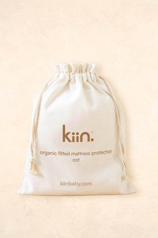 Organic Fitted Mattress Protector Mattress Protectors Kiin ® Cot Size 