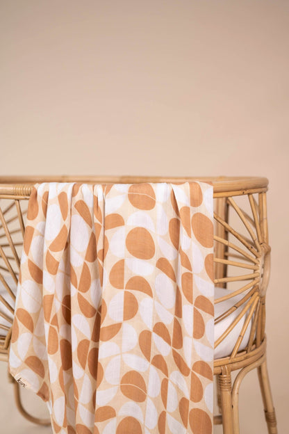 Organic Muslin Swaddle - Pebble (Limited Edition) Swaddles Kiin ® 