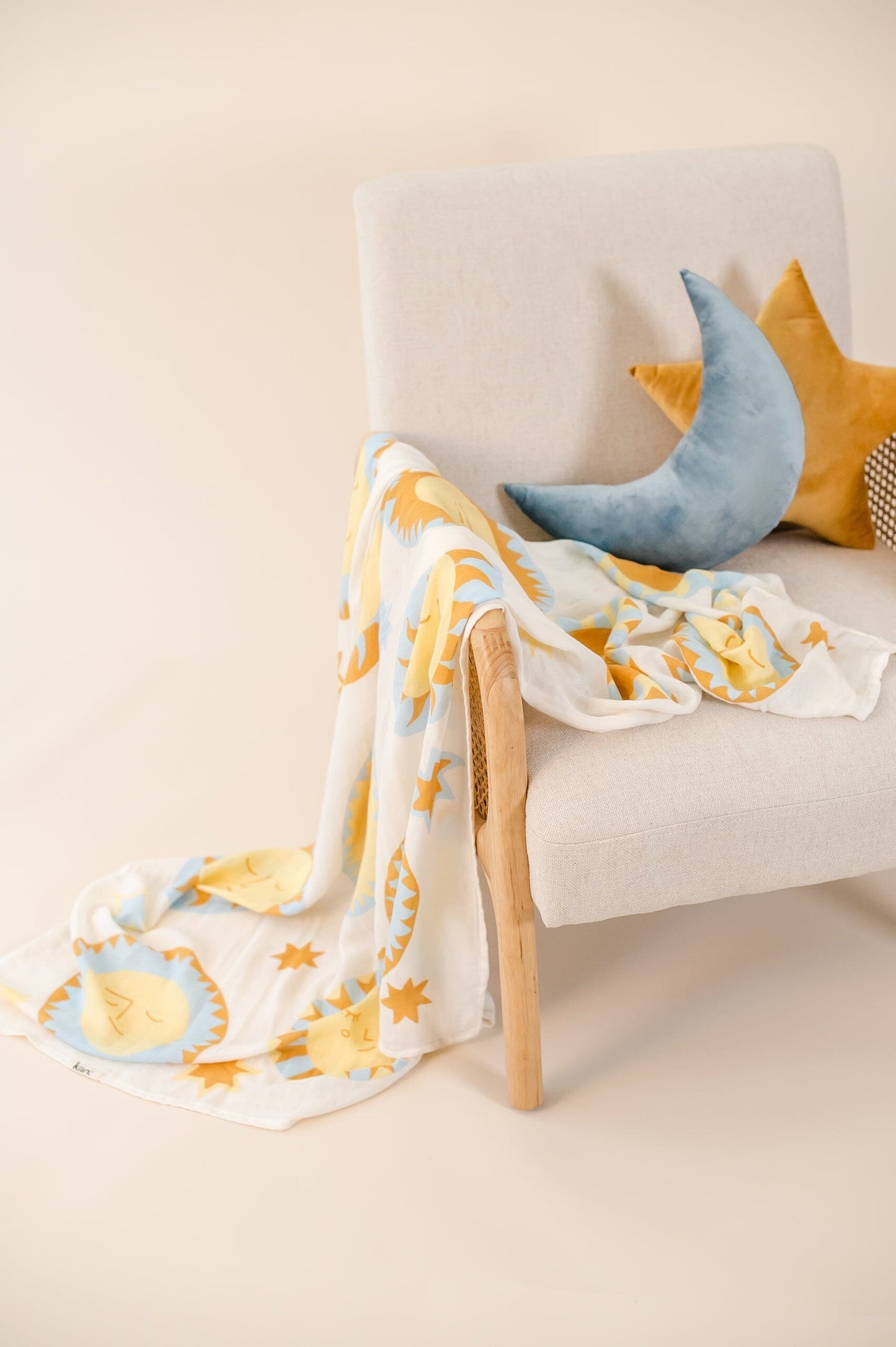 Organic Muslin Swaddle - Sunny Day (Limited Edition) Swaddles Kiin ® 