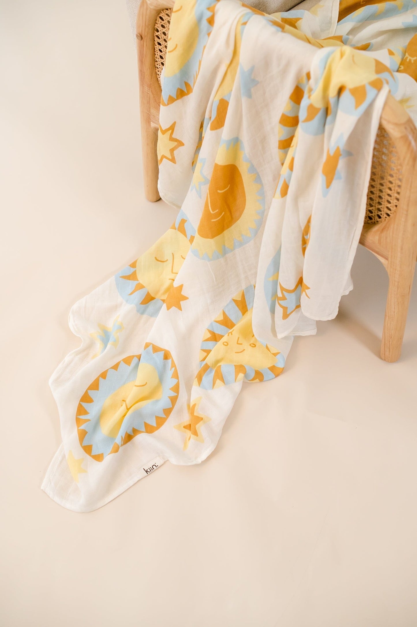 Organic Muslin Swaddle - Sunny Day (Limited Edition) Swaddles Kiin ® 