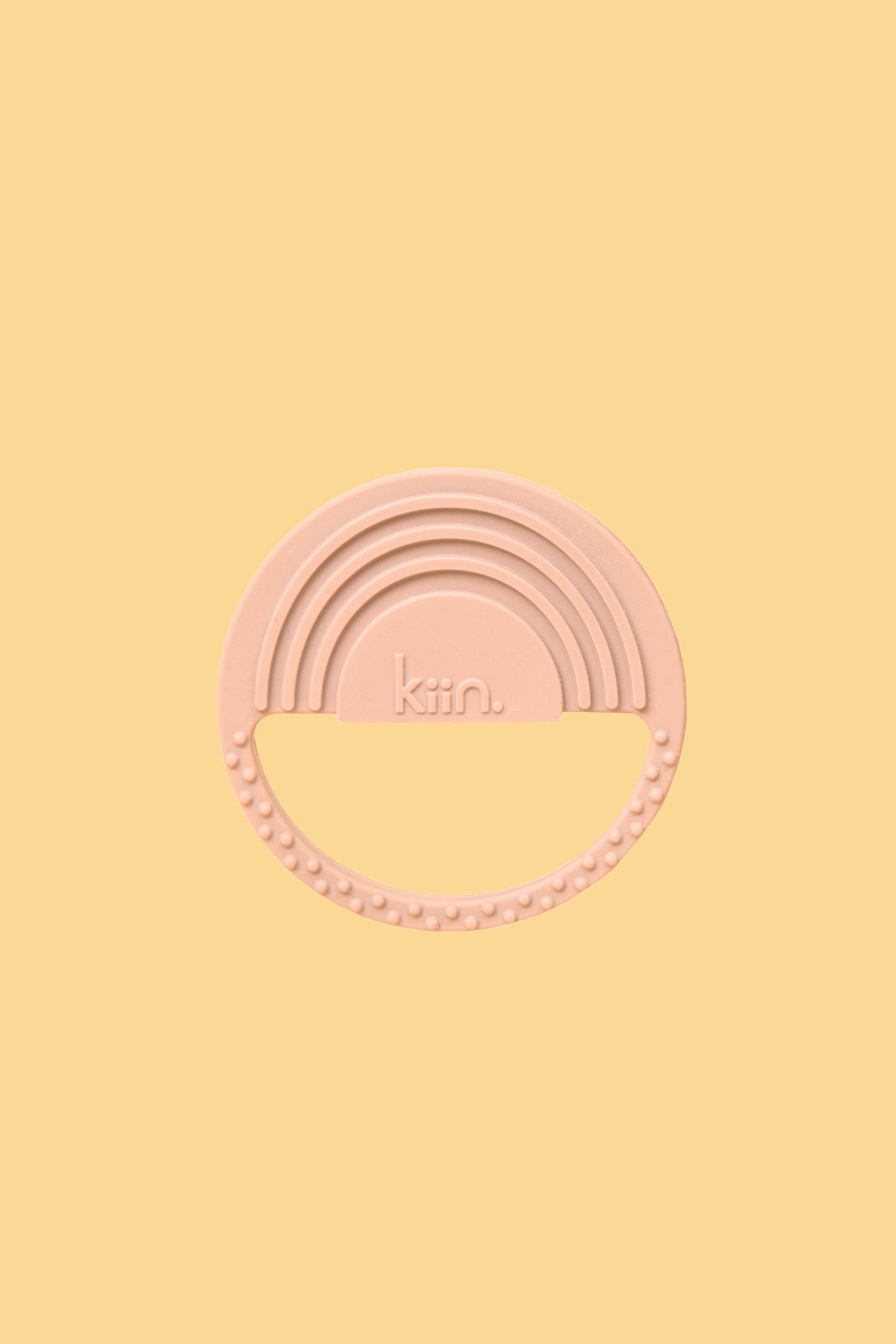 Rainbow Silicone Teether Dummies + Teethers Kiin ® Blossom 