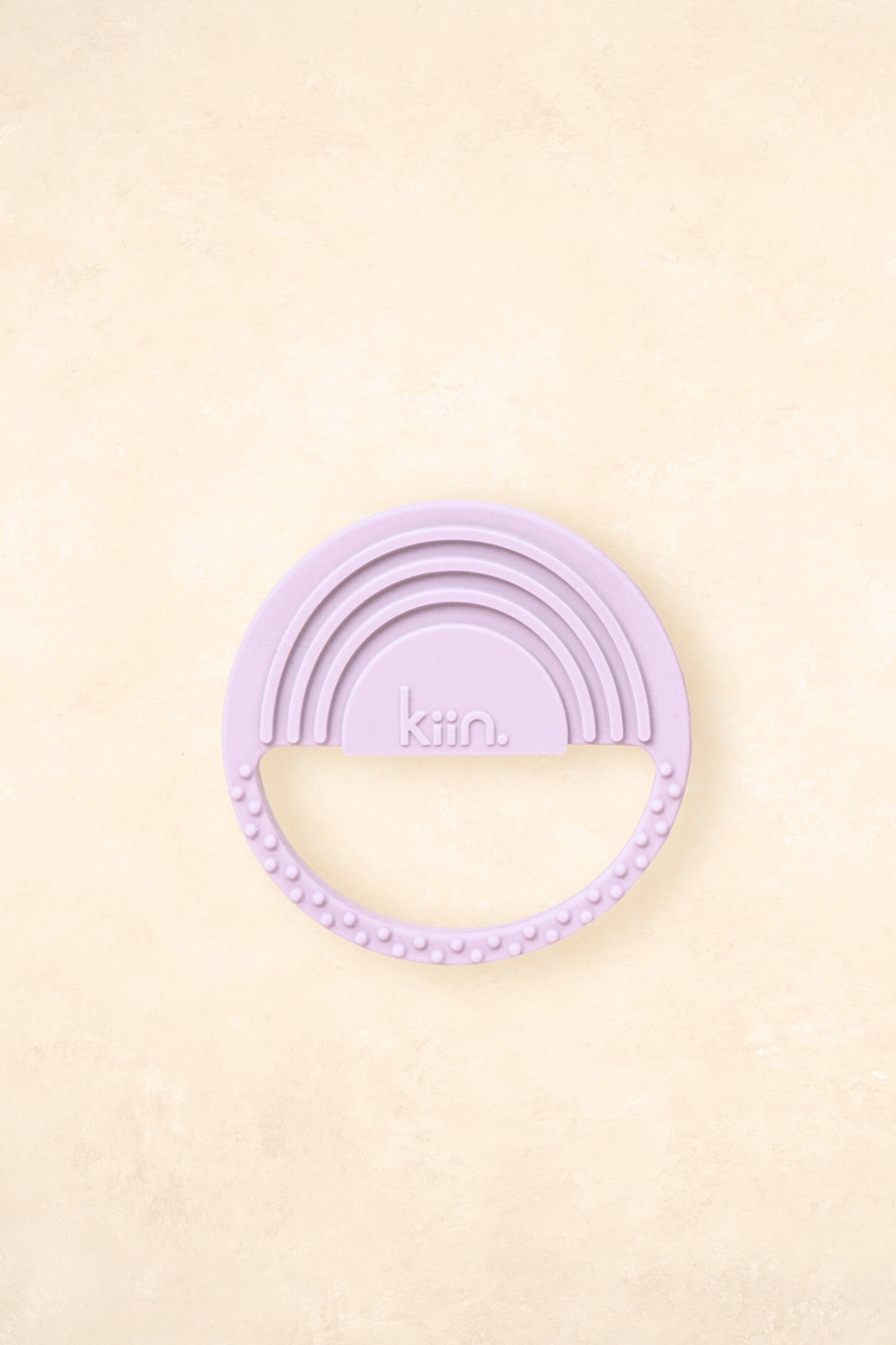 Rainbow Silicone Teether Dummies + Teethers Kiin ® Lilac 