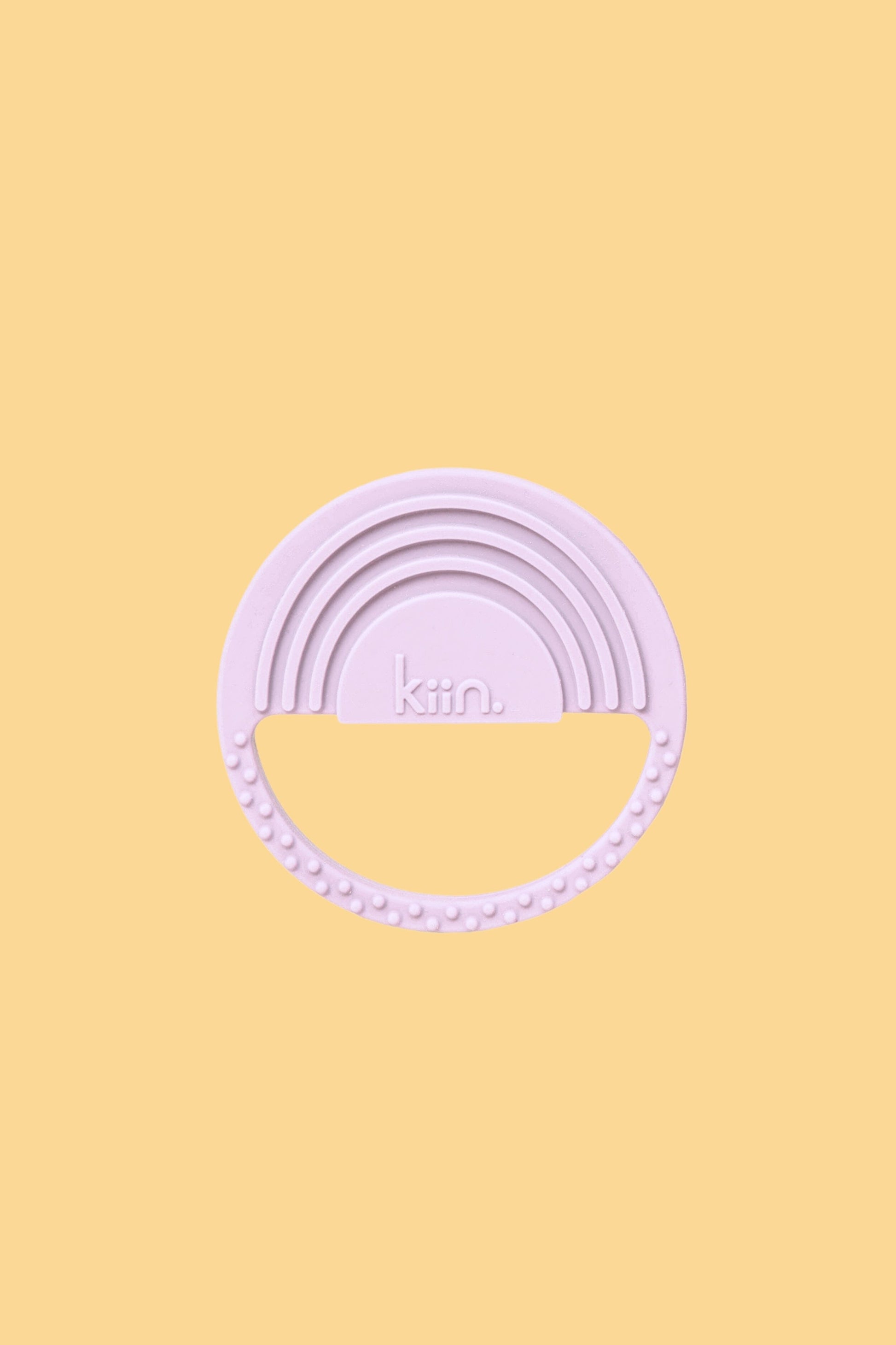 Rainbow Silicone Teether Dummies + Teethers Kiin ® Lilac 