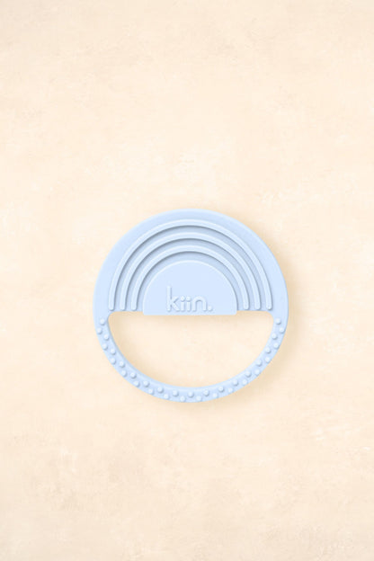 Rainbow Silicone Teether Dummies + Teethers Kiin ® Pastel Sky 