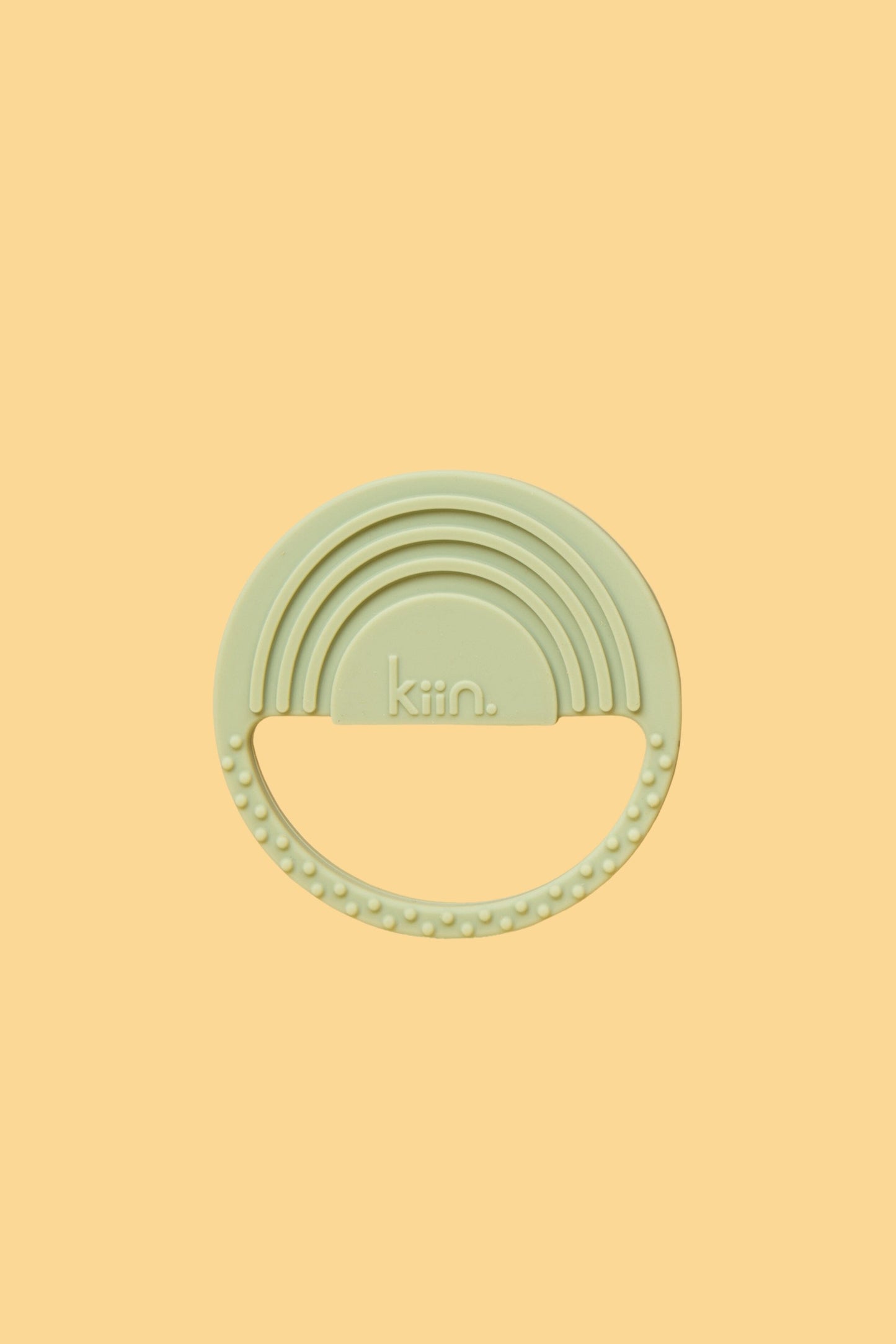 Rainbow Silicone Teether Dummies + Teethers Kiin ® Sage 
