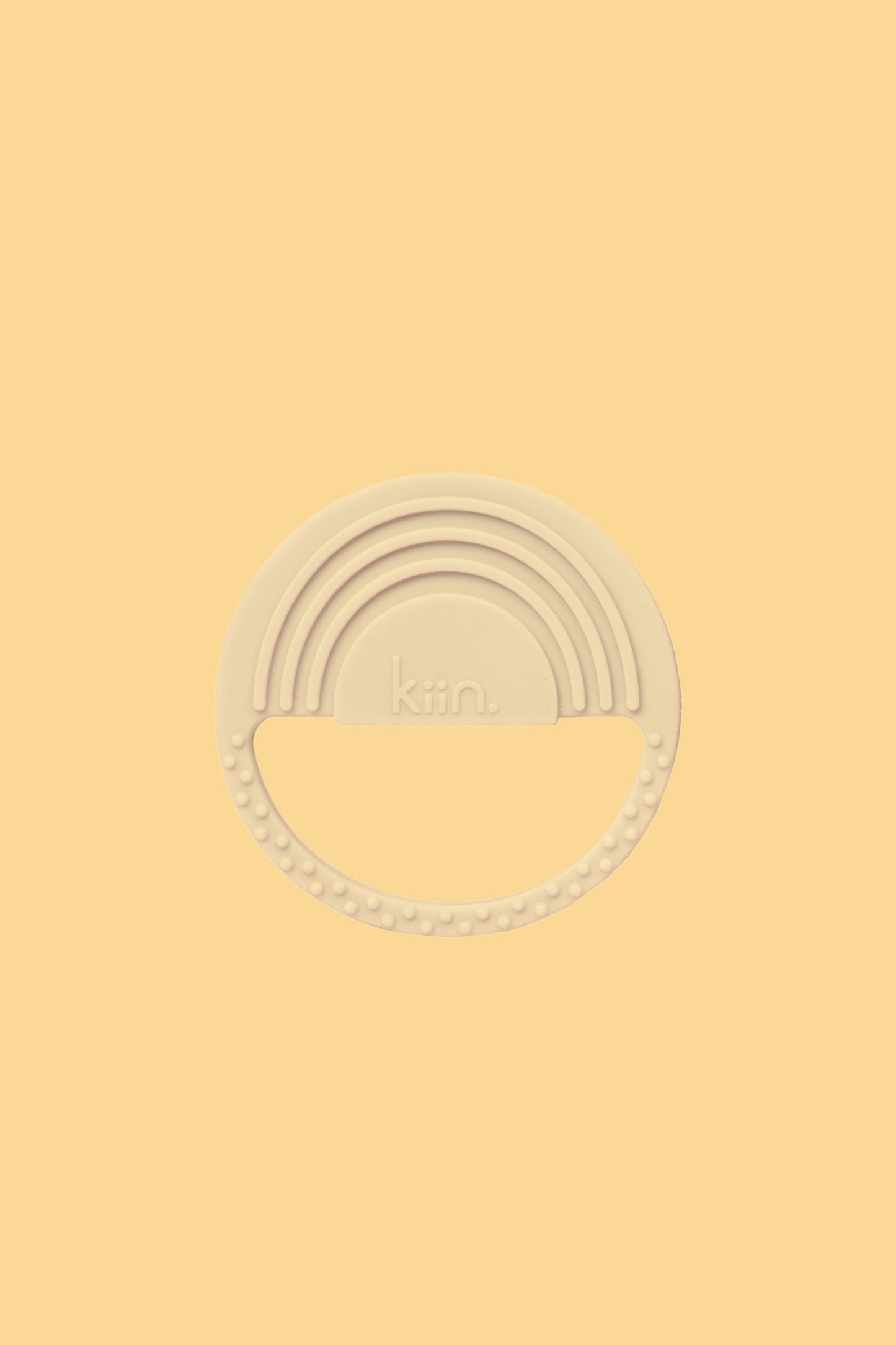 Rainbow Silicone Teether Dummies + Teethers Kiin ® Vanilla 