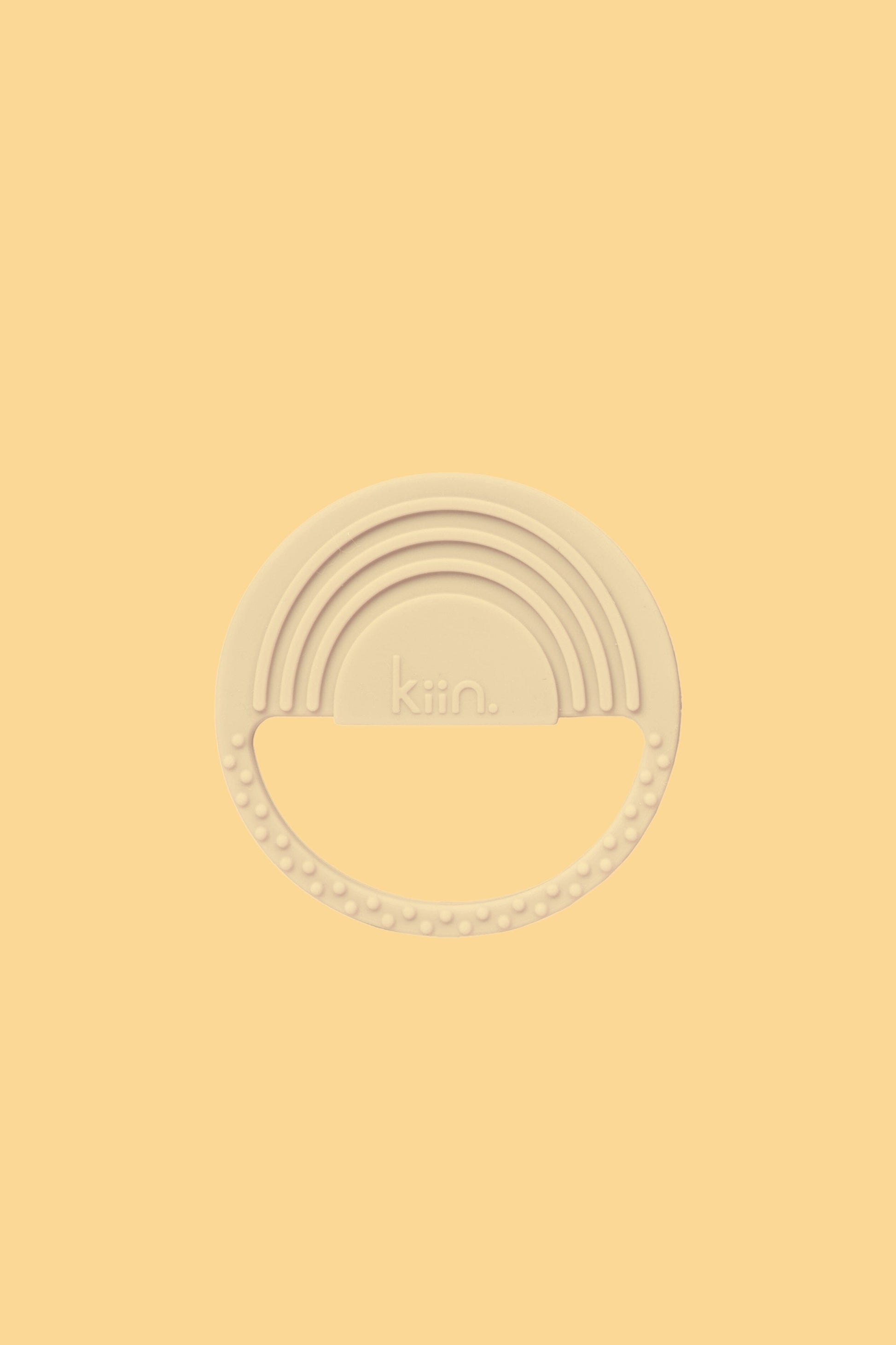 Rainbow Silicone Teether Dummies + Teethers Kiin ® Vanilla 