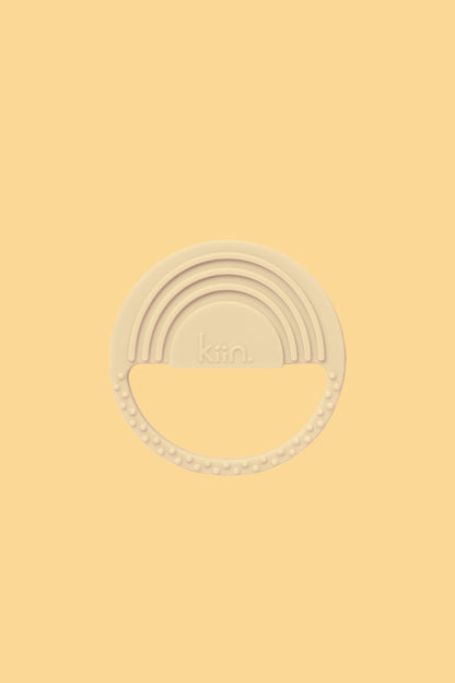 Rainbow Silicone Teether Dummies + Teethers Kiin ® Vanilla 