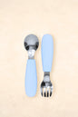 Silicone Cutlery Set Bibs + Tableware Kiin ® 