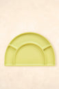 Silicone Divided Plate Bibs + Tableware Kiin ® Apple 