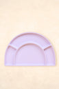 Silicone Divided Plate Bibs + Tableware Kiin ® Lilac 