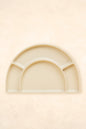 Silicone Divided Plate Bibs + Tableware Kiin ® Vanilla 